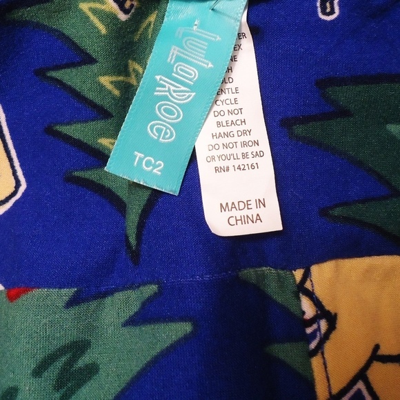 💥SALE💥 LULAROE T&C 2 REINDEER CHRISTMAS LEGGINGS - Picture 7 of 8